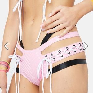 Dolls kill NWT rude awakening, shorts, size medium. Never worn